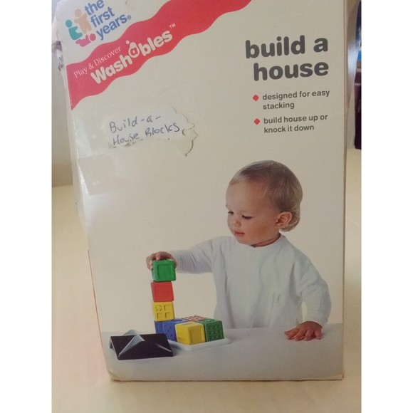 First Years Building Blocks Baby Toddler Toy 1993 - Picture 9 of 12